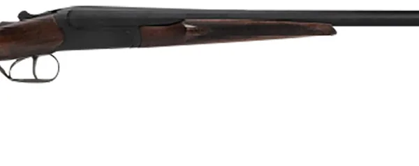 Heritage Mfg BL41028BK Badlander  Full Size 410 Bore Break Open 3" 2rd 28" Black Chrome Side By Side Barrel, Black Chrome Receiver, Fixed Turkish Walnut Stock