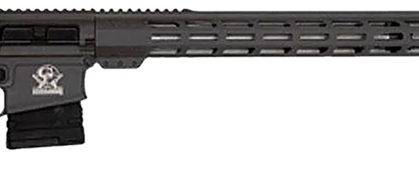 Great Lakes Firearms GL10243SSTNG GLFA  243 Win 5+1 24" Stainless Threaded Barrel, Tungsten Cerakote Picatinny Rail Aluminum Receiver, Adjustable Black Synthetic Stock, Mil-spec Polymer Grip