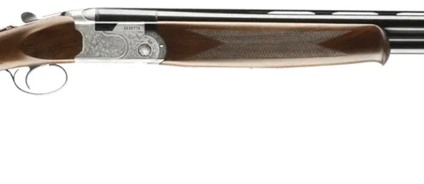 Beretta USA J686F1226 686 Silver Pigeon I 12 Gauge 3" 2rd 26" Blued Over/Under Vent Rib Barrel  Silver Engraved Receiver, Fixed Grade II Walnut Wood Stock  Right Hand