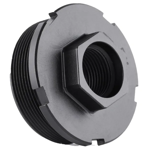 Dead Air LT311 HUB Direct Thread Mount M18X1 4140 HT Alloy Steel Black Nitride