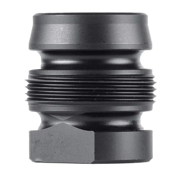 Dead Air DA143 Xeno Xero Black 4140 HT Alloy Steel 9/16x24 RH Threads 1.105" OAL 0.99" Diameter 9mm