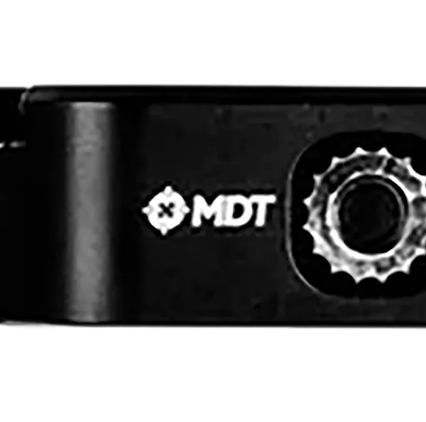 Mdt Sporting Goods Inc 114140BLK AP Throw Lever Head Black Aluminum Picatinny/ARCA Mount