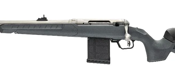 Savage Arms 32508 110 Ridge Hunter 5.56 NATO 10+1 18" Heavy Barrel, Flat Dark Gray Adj LOP Synthetic Stock, Left Hand