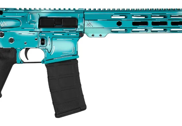 Shark Coast Tactical SCC101969ABRZCC Anime-15 *CA Compliant 5.56 NATO 10+1 16" Black Melonite Threaded Barrel, Aluminum Receiver w/Picatinny Rail, M-LOK Handguard, Magpul MOE SL Black Polymer Stock, M