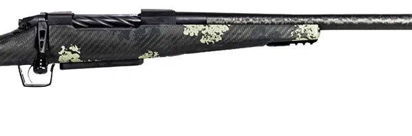 Fierce Firearms ROGSCX7PRC20BF Carbon Rogue XP 7mm PRC 3+1 20" Carbon Fiber Match Grade Threaded Barrel, Black Cerakote Steel Drilled & Tapped Receiver, BiPod Rail Forend, Forest Camo Fixed Carbon Fib