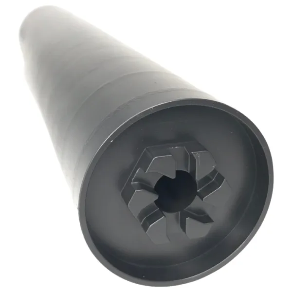 Fuqua Precision Machining DACH30SSBLK Dirty Dachshund 30Cal 1.60" Black 17-4 Stainless Steel 1.375"x24