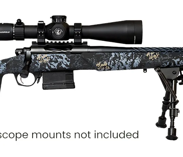 Horizon Firearms HRF-VNP-300W-22R-P Vandal Prime 300 Win 22" Black Spiral Fluted Threaded Barrel, Black Receiver w/Picatinny Rail, Textured Iota EKO Carbon Fiber Stock