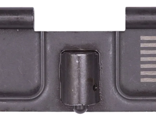 Spikes SED7005 Ejection Port Door Punisher and Flag AR-15 Black Phosphate Steel