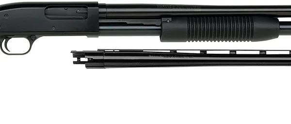 Maverick Arms 31014 88 Combo 12 Gauge 5+1, 3" 18.5" Blued Barrel w/Cylinder Bore & 28" Blued Vent Rib Barrel w/Modified Choke Tube, Dual Extractors, Anti-Jam Elevator, Synthetic Stock, 14.5" Fixed LOP