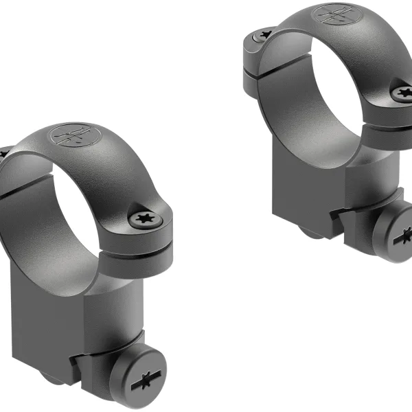 Leupold 49952 Ringmounts  Matte Black Ruger M77  1" High