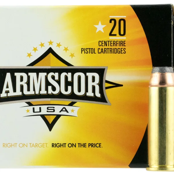 Armscor FAC44M2N USA  44Rem Mag 240gr Jacketed Hollow Point 20 Per Box/25 Case