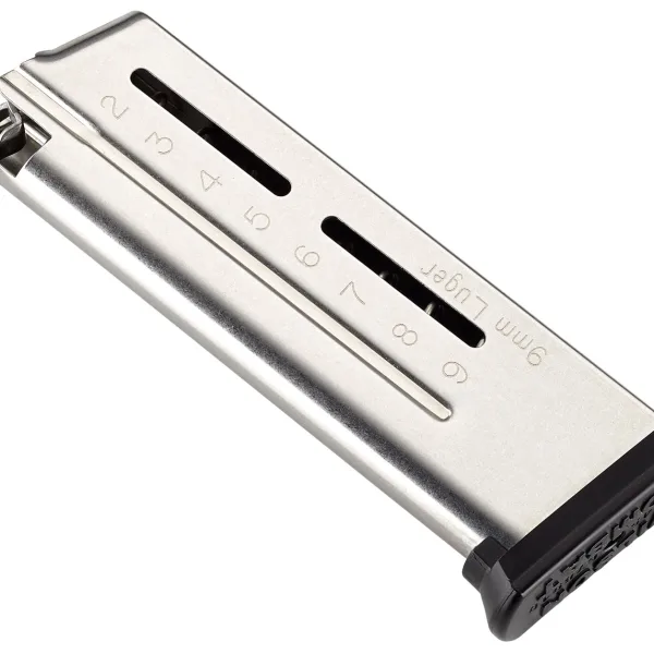 Wilson Combat 5009C9 ETM 9rd 9mm Luger Fits Wilson Combat 1911 Elite Tactical Compact Stainless Steel