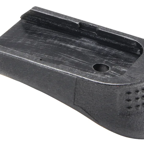 Pachmayr 03894 Grip Extender  Extended Compatible w/ Glock 17/18/19/22/23/24/25/31/32/34/35/37, Black Polymer 2 Per Pack
