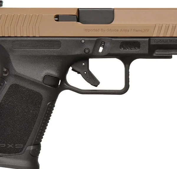 GFORCE ARMS RPX3C9 9MM 4" FDE SLIDE 15+1