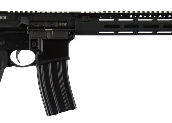 BCM 750750 RECCE-16 MCMR 223 Rem,5.56x45mm NATO 16" 30+1 Black Hard Coat Anodized, Manganese Phosphate, 6 Position Stock, Bravo Mod 3 Grip