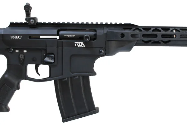 Rock Island VR80 VR80  12 Gauge 3" 20" 5+1 Black Anodized Rec Black Fixed Thumbhole Stock Right Hand
