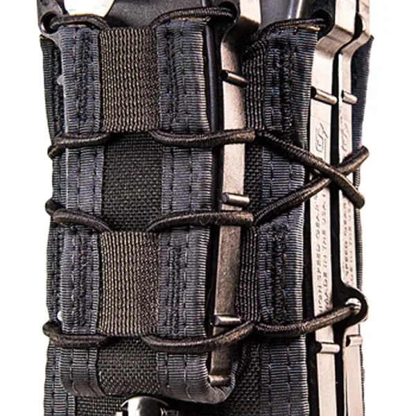 High Speed Gear 112RP0BK TACO X2RP Mag Pouch Triple Black Nylon MOLLE Compatible w/ Rifle Compatible w/ Pistol
