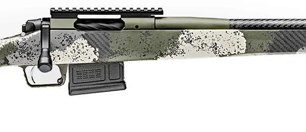 Springfield Armory BAW9206CMCFGA 2020 WayPoint  6mm Creedmoor 5+1 20" CF Evergreen Camo Hybrid Profile w/Adj Cheek Comb & M-LOK Stock Mil-Spec Green Cerakote Right Hand