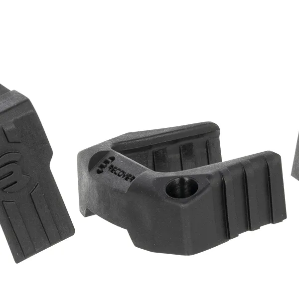 Recover Tactical UCH2101 Upper Charging Handle  Compatible w/Glock 20/21/30/40/41, Black Polymer