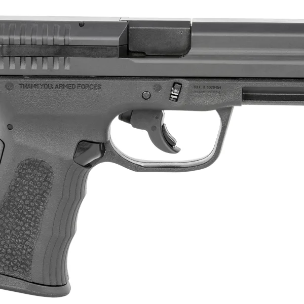 FMK G9C1G2BSSCM 9C1 G2 *CA/MA Compliant 9mm Luger 10+1 4" Black Stainless Steel Barrel, Black Serrated Carbon Steel Slide, Black Polymer Frame w/Picatinny Rail, Black Backstrap Grip