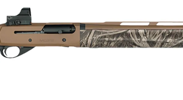 Girsan 390155 MC312 Gobbler 12 Gauge with 24" Barrel, 3.5" Chamber, 5+1 Capacity, Bronze Cerakote Metal Finish & Camo Synthetic Stock Right Hand (Full Size) Includes Red Dot