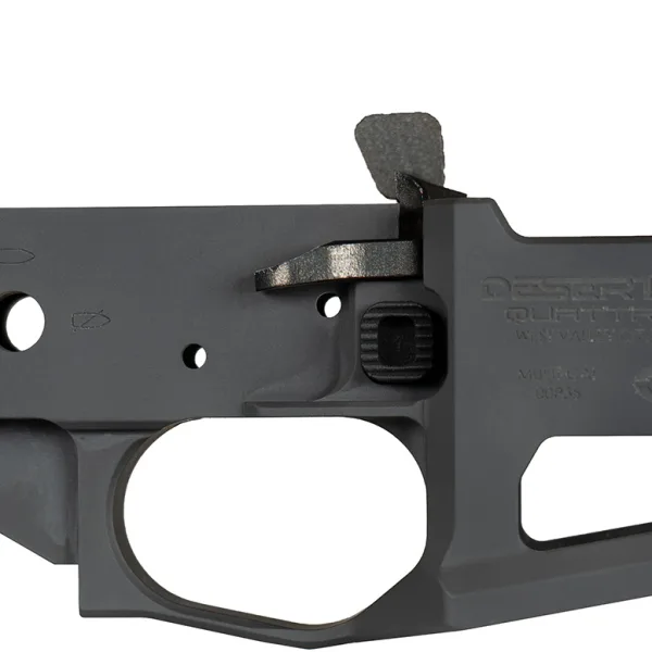 Desert Tech QTRLR15B53 Quattro-15  Multi-Caliber Black for AR-15 Includes Quad53 Magazine