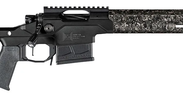 Christensen Arms 8010301500 Modern Precision  223 Rem 20" Threaded Carbon Fiber Barrel 5+1, Black Nitride Finish, Black Anodized with Folding Stock, Polymer Grip