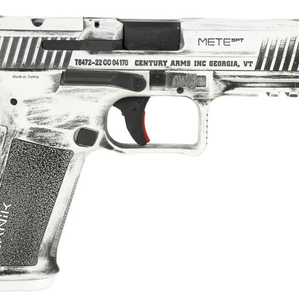Canik HG5636ADN Mete SFT 9mm Luger 18+1(2) 4.46" Barrel, Serrated Optic Cut Slide, Polymer Frame w/Picatinny Accessory Rail & Beavertail, Speed loader and IWB/OWB Holster.