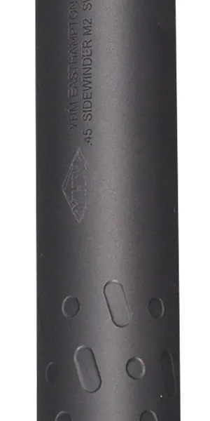 Yankee Hill 207028 Sidewinder M2  45 Cal, 9.30" L, Black Stainless Steel/Aluminum, .578 x 28 RH tpi Direct Thread Pistol Piston
