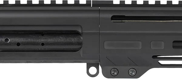 CMMG 30B0E67AB Dissent MK4 300 Blackout 6.50", Left Side Charging Handle, Armor Black, Zeroed Linear Comp, 4.60" M-LOK Handguard, Picatinny End Plate, Fits AR-Platform