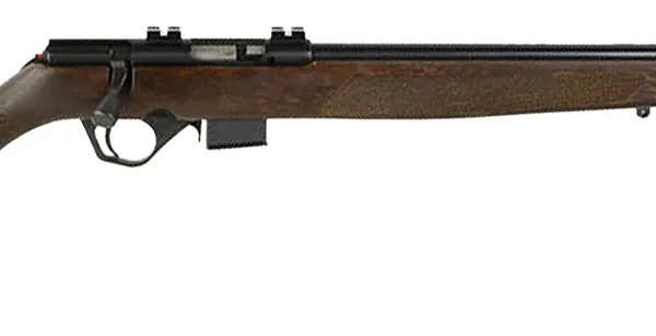 Rossi RB22W2111WD RB22  Full Size 22 WMR 5+1 21" Blued Steel Barrel, Blued Weaver Scope Mount Steel Receiver, Hardwood Monte Carlo Stock