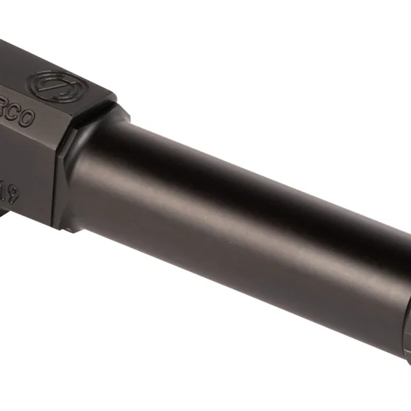 SilencerCo AC2290 S&W  9mm Luger 3.50" Threaded Black Nitride Stainless Steel, Fits S&W M&P Shield
