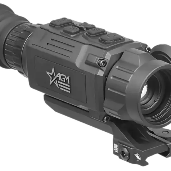 AGM Global Vision 314218550203R921 Rattler V2 19-256 Thermal Black 2.5-20x 19mm Multi Reticle, Digital 1x/2x/4x/8x Zoom 256x192, 50 Hz Resolution