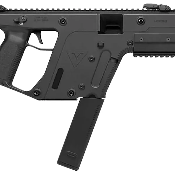 Kriss USA KV90PBL30 Vector Enhanced SDP Gen2 9mm Luger 40+1 6.50" Black Nitride Threaded Barrel, Black Picatinny Rail, MK5M Modular Rail, Black Polymer Grip, Glock Magazine Compatible