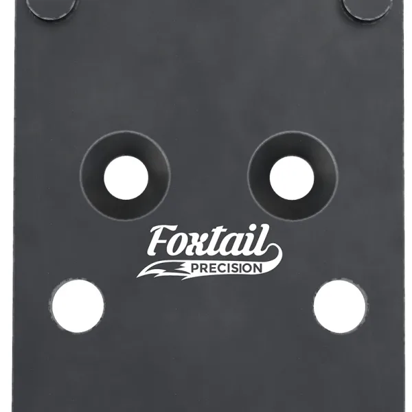 Foxtail Precision 100001 Red Dot Adapter Plate for Optics-Ready Pistol  Black Anodized CZ P10
