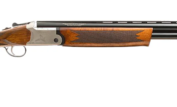 Gforce Arms GF52828 GF5 Filthy Pheasant Full Size 28 Gauge Break Open 3" 2rd 28" Black Over/Under Vent Rib Barrel, Nickel Plated Aluminum Receiver, Fixed Turkish Walnut Stock, 5 Chokes