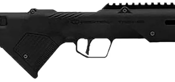 Desert Tech TRKRF2218BLK TREK-22 Black Compact 22 LR 10+1 18" Free Floating Steel Barrel, Picatinny Rail Receiver, M-LOK Handguards, Fixed Polymer Stock, Suppressor Ready
