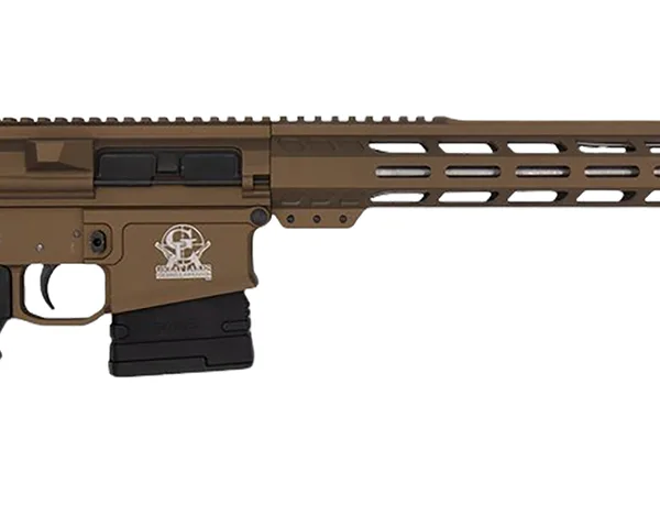 Great Lakes Firearms GL10308SSBRZ GLFA  308 Win 10+1 18" Stainless Threaded Barrel, Bronze Cerakote Picatinny Rail Aluminum Receiver, 6 Position Mil-Spec Black Synthetic Stock, Mil-spec Polymer Grip