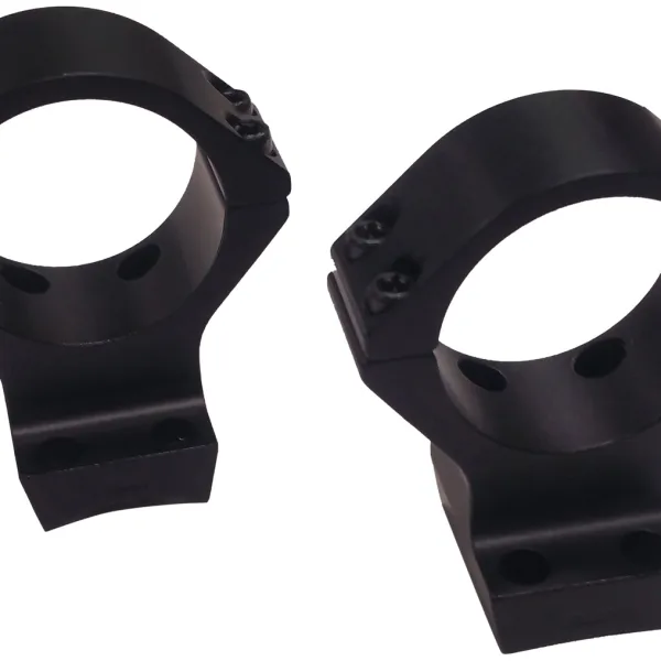 Talley 840735 Scope Mount/Ring Combo  Black Anodized Aluminum 34mm Tube, Browning X-Bolt Medium Rings, 20 MOA