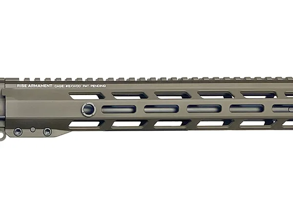 Rise Armament RA22ARCCUBRN18 Upper Receiver  22 ARC 18" Brown Cerakote Barrel Aluminum