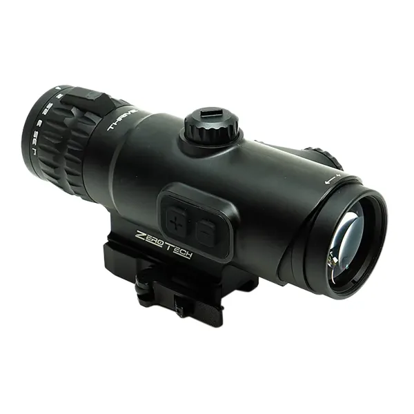 Zero Tech Optics THDP1424 Thrive HD Black 1-4x24mm Variable Prism, Illuminated Green/Red RAP-R Reticle