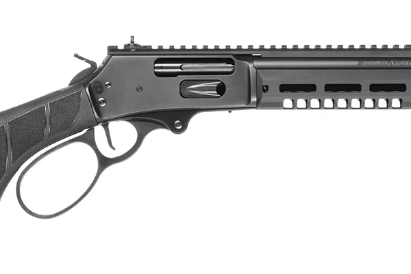 Smith & Wesson 14453 1854 Stealth Hunter 45-70 Gov 5+1 16.50" Black Armornite Threaded Barrel, Black Armornite Stainless Steel Receiver w/Picatinny Rail, M-LOK Forend, Black Fixed Synthetic Stock