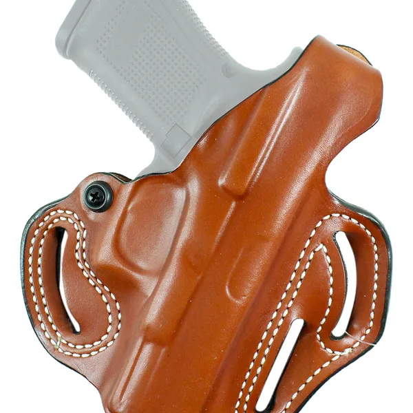 DeSantis Gunhide 001TAA09Z0 Thumb Break  OWB Tan Leather Fits S&W Shield X Right Hand