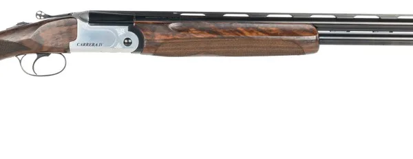 F.A.I.R. FRDCIV2030 Carrera IV  20 Gauge Break Open 2rd 30" Blued Over/Under Ported Barrel, Engraved Nickel Receiver, Walnut w/Adj Comb Stock, Technichoke XP70 Choke System