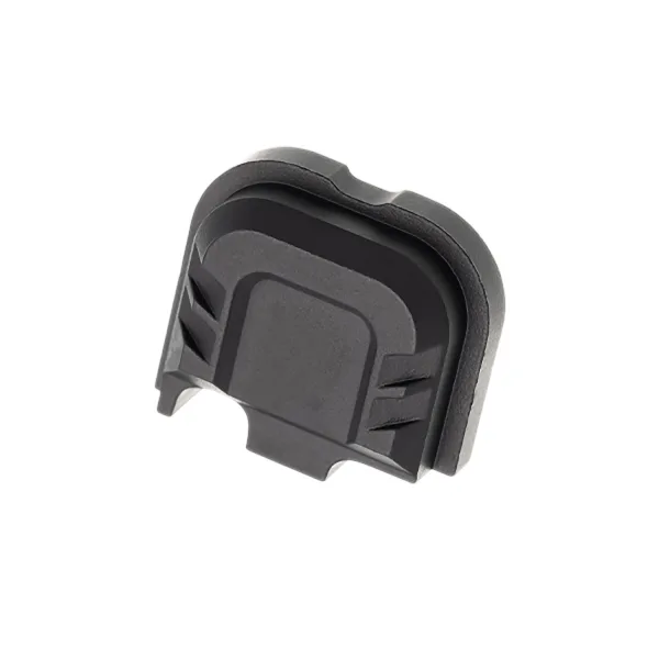Tyrant CNC TDG43X48SPBLACK Slide Cover Plate  Chevron Design Glock 43x/48 Black Aluminum