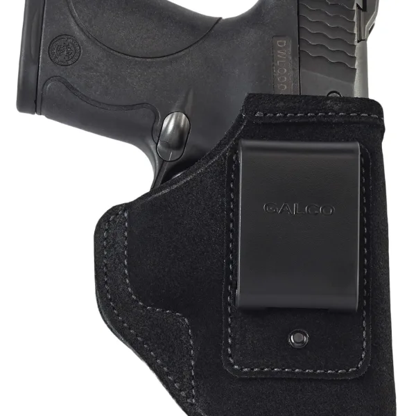 Galco STO286RB Stow-N-Go  IWB Black Steerhide Fits Glock 26 Gen3-5 Right Hand