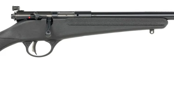 Savage Arms  Rascal F-SR 22 LR 1rd 16.13" Matte Black Single Shot Threaded Barrel, Black Synthetic Stock, Left Hand