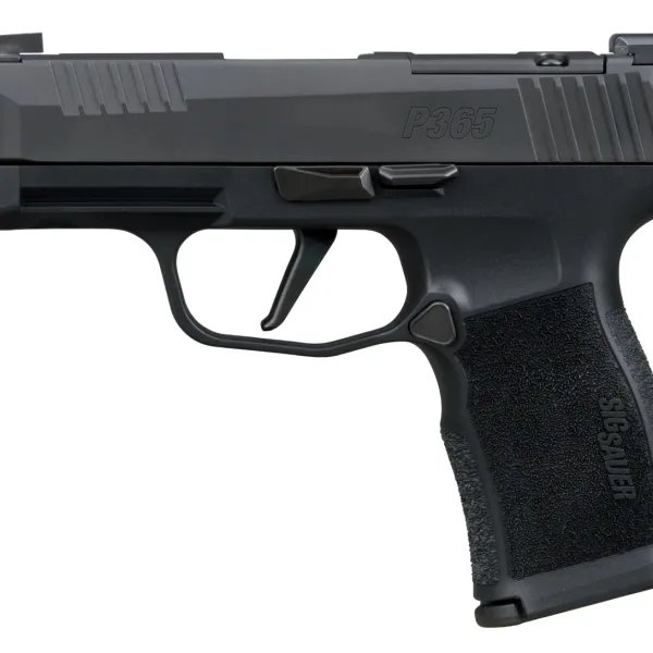Sig Sauer 365XL380COMP10 P365XL 380 ACP 10+1 3.10" Black Ported Barrel, Black Nitron Stainless Steel Optic Cut/Ported/Serrated Slide, Black Stainless Steel Frame w/Picatinny Rail, Textured Grip, SIG-L