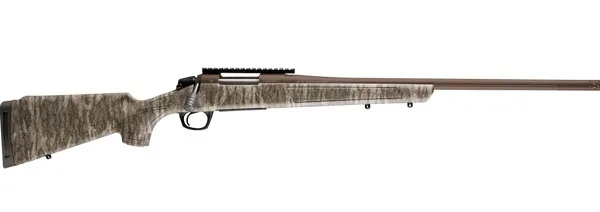 CVA CR3981MOBL Cascade XT 6.5 Creedmoor 4+1 22" Midnight Bronze Cerakote Fluted Threaded Steel Barrel & Receiver w/Picatinny Rail, Mossy Oak Bottomland Adjustable Synthetic Stock, Right Hand