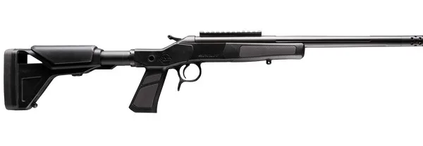 CVA CR4451XP Cascade XP-SB SBR 6mm ARC 16.50" Matte Stainless Steel Fluted Threaded Barrel & Receiver w/Picatinny Rail, Graphite Black Adj Buffer Tube Synthetic Stock, Black Grip